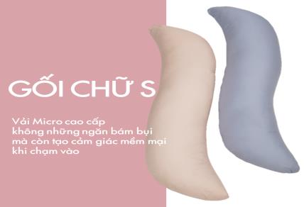 Gối Ôm Hình Chữ S Everon